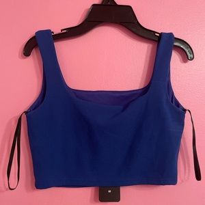 2 Piece royal blue set. Size small. never worn with tags